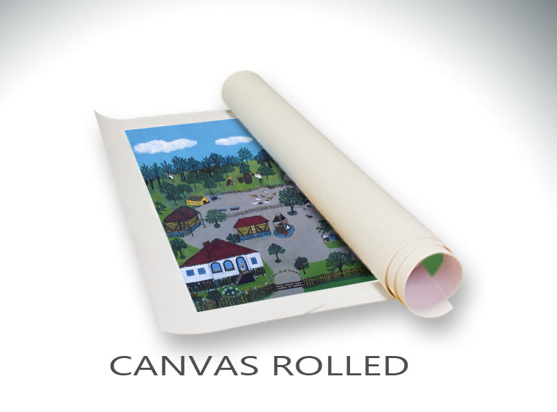 Original Prints Collection, "Farm in Yugoslavia"